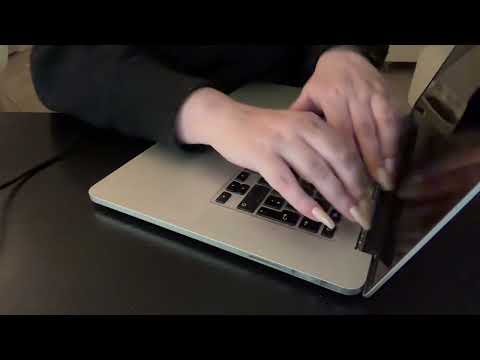 ASMR | Laptop tapping and scratching keyboard tapping, no talking