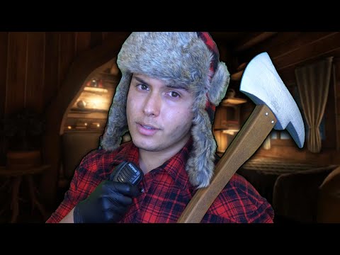 ASMR | Lumberjack Thinks You're BIGFOOT! (Patching You Up RP!)