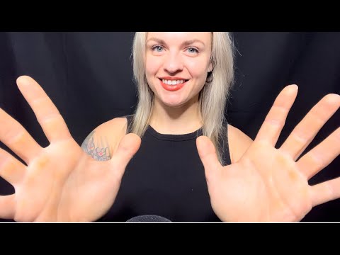 FAST ASMR HAND SOUNDS, ❗️DRY❗️MOUTH SOUNDS, TAPPING (NOT TOO AGGRESIVE)