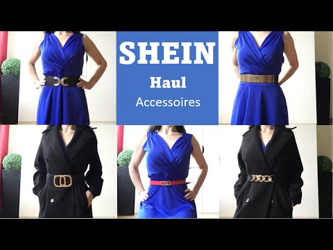 ASMR * Haul SHEIN ceintures : l'accessoire indispensable