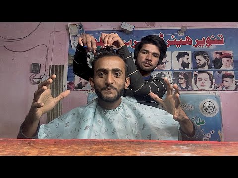 ASMR Real Barbershop Haircut