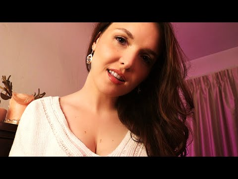 ASMR Girlfriend Massage Roleplay || soft spoken personal attention