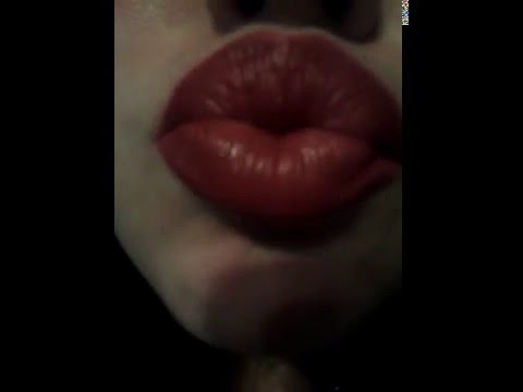 ASMR lip mouth kiss sounds