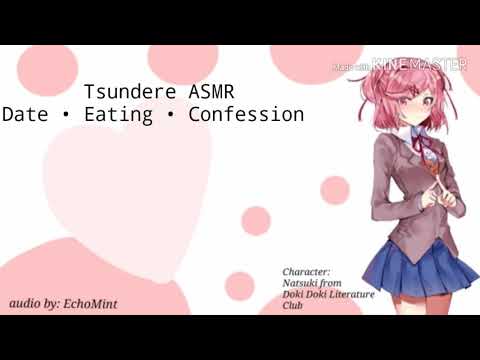 Tsundere girl*(Natsuki) ASMR | Anime | Roleplay