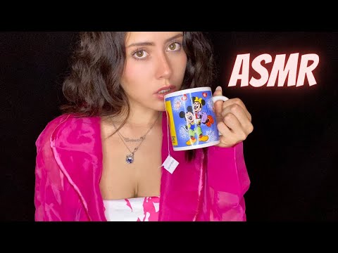 ASMR en español ✨ ven a tomar el té con tu tía ✨  chisme time role play