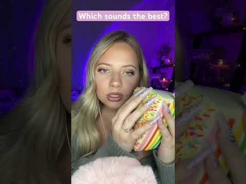 Which scratching trigger sounds best? #asmr #asmrtriggers #tingly
