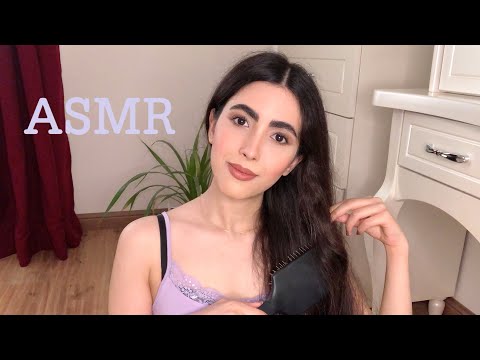 ASMR | 30 Minutes of  Hair Brushing ( Brushing My Hair Over My Face )