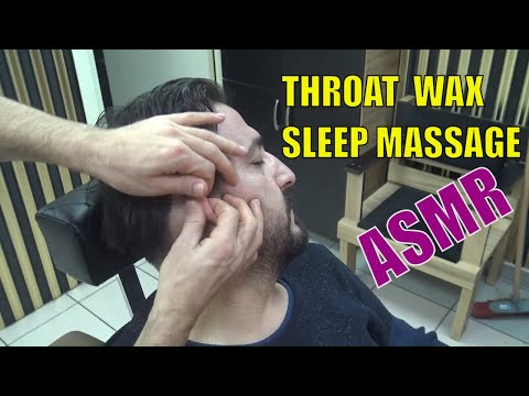 ASMR TURKISH BARBER MASSAGE =THROAT WAX=NECK CRACK=head,back,arm,face,neck,sleep,ear massage therapy