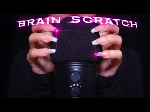 ASMR Slow & Deep Mic Scratching~Sleep and Relaxation ~The Only Brain Scratch You Need