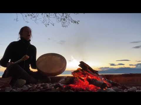 First Nations Drumming - Mount Currie Song