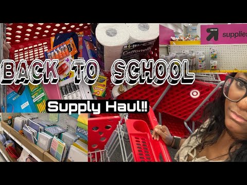 BACK TO SCHOOL SUPPLY SHOPPING ✏️ (ASMR)