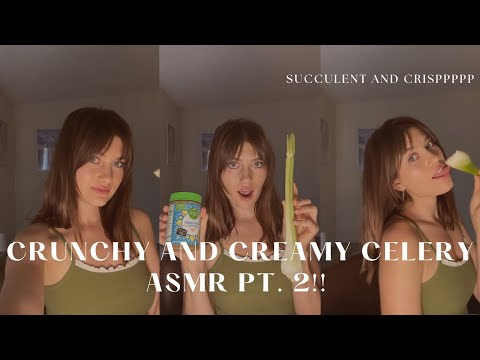 Wooo! ASMR celery PT. 2!!