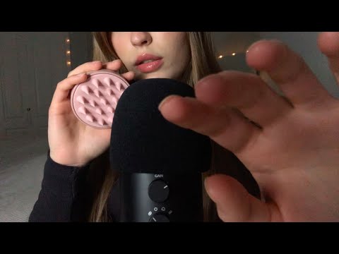 ASMR tingly trigger assortment for sleep💤 | scratch tapping, gripping, sticky fingers, lid sounds, +