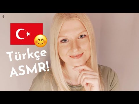 ASMR Türkçe konuşuyorum! *Fısıltı* ❤️ Try to speak Turkish! 🇹🇷 *Whisper* 🙂