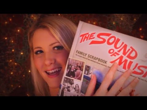 Time Travel Tuesday (& Announcement): The Sound of Music - ASMR - Soft Spoken, Tapping, Page Turns