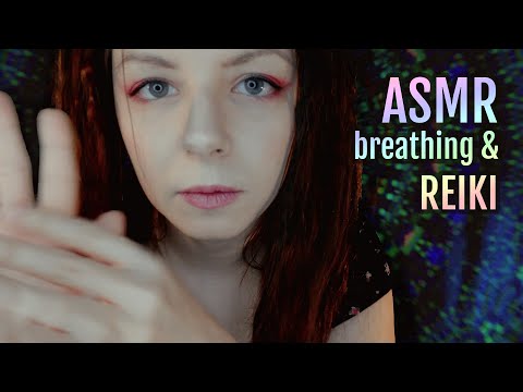 ASMR Reiki with breathing and finger fluttering hand movements (no talking)