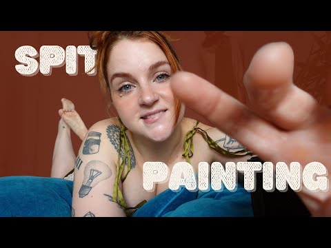 ASMR Girlfriend Gives You A Spit Painting 🤓 (Mouth Sounds, Personal Attention)