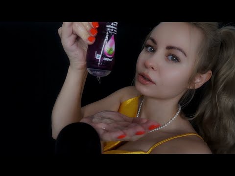 ASMR Hand Sounds Wet, Dry & Sticky