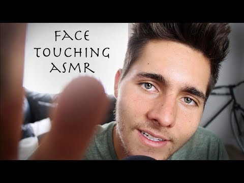 ASMR Close-Up Face Touching, Mouth Sounds, and Hand movements for Sleep