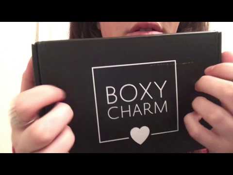 ASMR Boxy Charm Unboxing with assorted sounds!