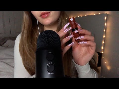 ✨ASMR tingly tapping triggers with some rambles✨