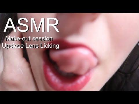 Make out Session! I cant stop Kissing you! Up close Lens licking