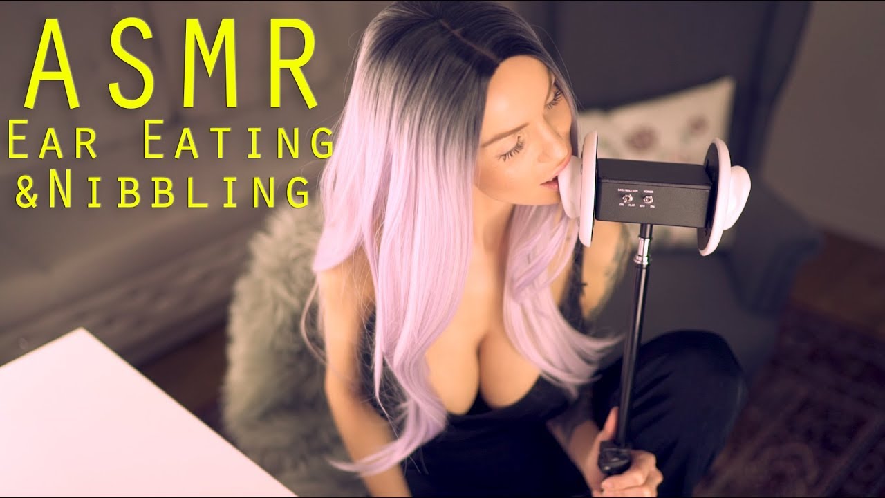 ASMR Sensitive Ear Eating and Nibbling   Soft wet Mouth Sounds to Relax and for Sleep
