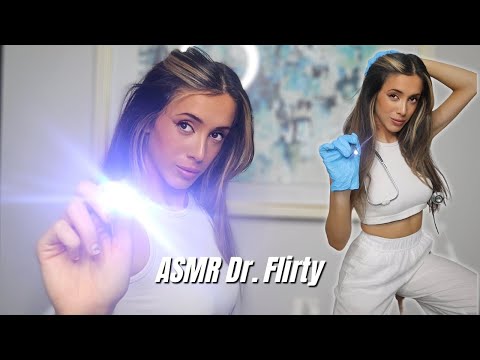 ASMR Flirty Doctor Head to Toe Assessment | soft spoken