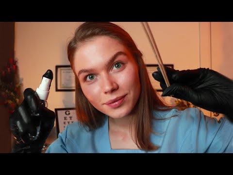 ASMR School Nurse Scalp Check.  Medical RP, Personal Attention