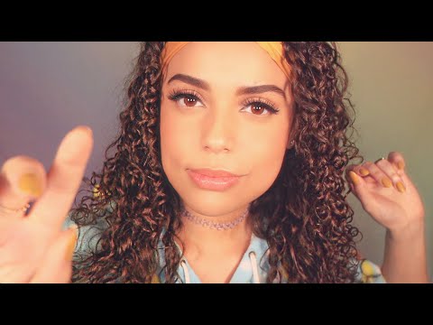 (ASMR) Whispering YOUR NAME #2 ~ w/Face Tracing & MORE Face Brushing ~