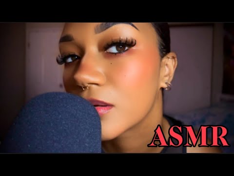 Poking your face, breathing in your ears, repeating trigger words ASMR