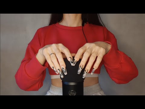 ASMR - [ 1 hour ] FAST and AGGRESSIVE SCALP SCRATCHING MASSAGE | mic scratching with foam cover
