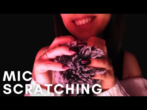 ASMR - FAST and AGGRESSIVE SCALP SCRATCHING MASSAGE | FLUFFY Mic Cover | No talking