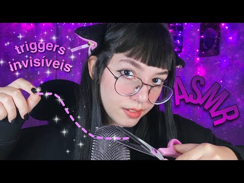 ASMR CORTANDO SEUS PENSAMENTOS NEGATIVOS ✂️