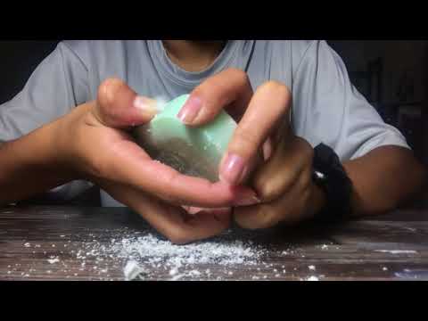 ASMR Fast Tapping & Scratching on Soap