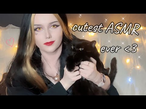 ASMR My 12 year old cat purring for you 🐾