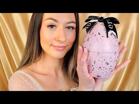 [ASMR] Glossybox Easter Egg 2021 Unboxing! ✨ (lots of soft whispers + tapping)