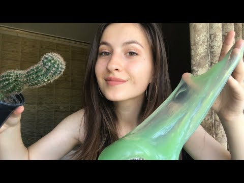 Asmr 100 green 💚 triggers in 1 minute