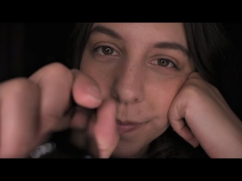 {ASMR} Nighttime Face and Microphone Brushing | Up Close & Personal