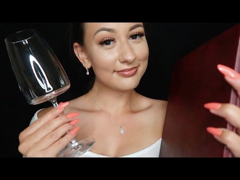 [ASMR] Relaxing Waitress Roleplay ✨ (Menu Reading & Soft Tapping)