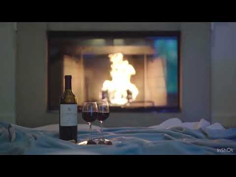🔥 Relaxing Fireplace with Burning Logs and Crackling Fire Sounds for Stress Relief
