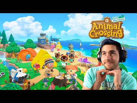 Animal Crossing ASMR Gameplay 🎮 Relaxing Male Whisper - Nintendo Switch