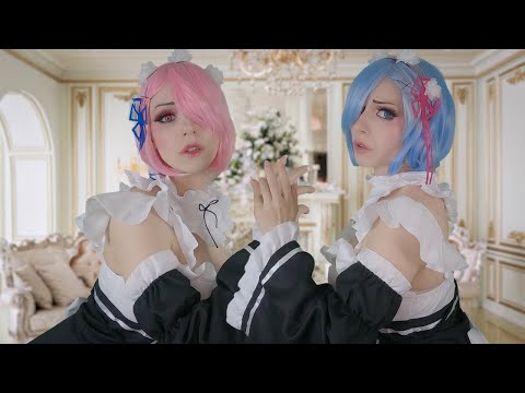 ASMR CAN WE TAKE CARE OF YOU? Maid roleplay