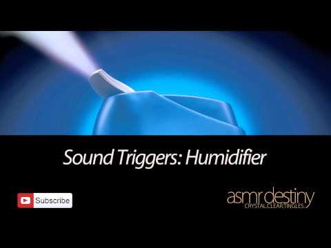 ASMR Humidifier (30mins) ~ Sound Triggers (3D, binaural, ear-to-ear, sleep)
