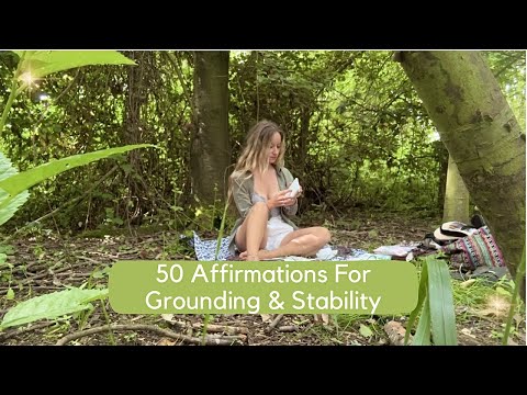Affirmation Meditation With Reiki Energy 🌳 Grounding & Stability 🌿Activate Your Abundance ⛲️