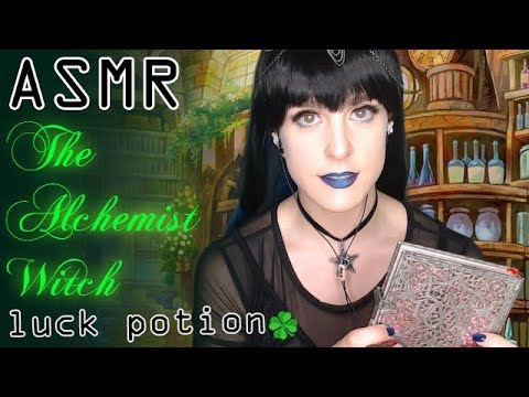ASMR ROLEPLAY - The alchemist witch, luck potion 🍀 tons of bewitching triggers for you !
