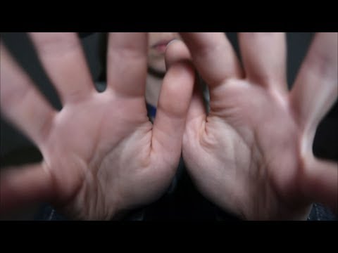 ASMR Tapping and Mouth Sounds - Hand movements