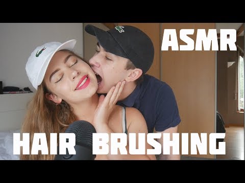 ASMR Hair Brushing and Massage | ASMR Couple 💑💋