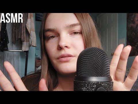 Fast Unintelligible Whispering with Up Close Mouth Sounds ♡ASMR♡