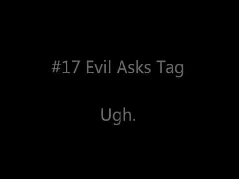 ASMR Evil Asks Tag Thing. Ugh. *binaural*
